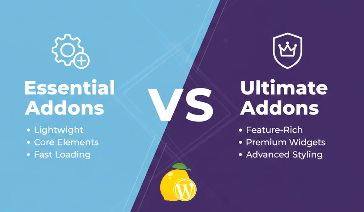 مقایسه Essential Addons و Ultimate Addons